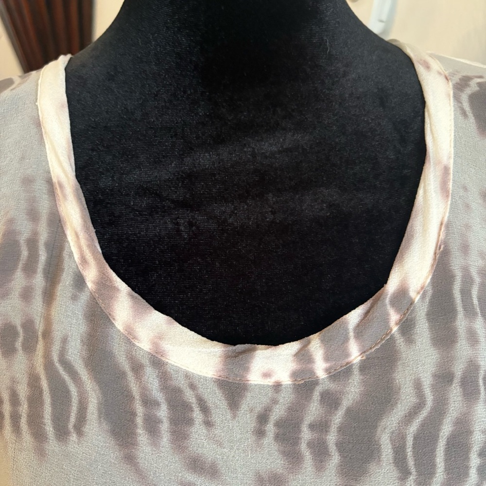 GYPSY 05 Made in Hollywood Silk Oversized Long Tie Dye Top! Gorgeous Bohemian. - Picture 3 of 14